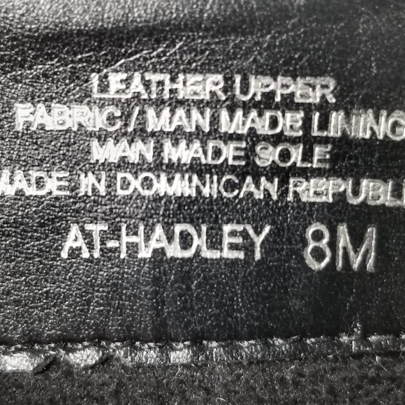 Arturo Chiang Hadley Stacked Heel Bootie, Black Leather, Womens Size 8 M - Picture 13 of 13